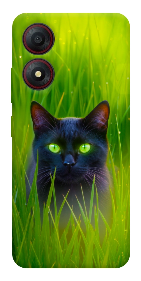 Чохол Cat in the grass для ZTE Blade A34 4G