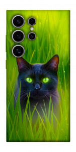 Чохол Cat in the grass для Galaxy S25 Ultra