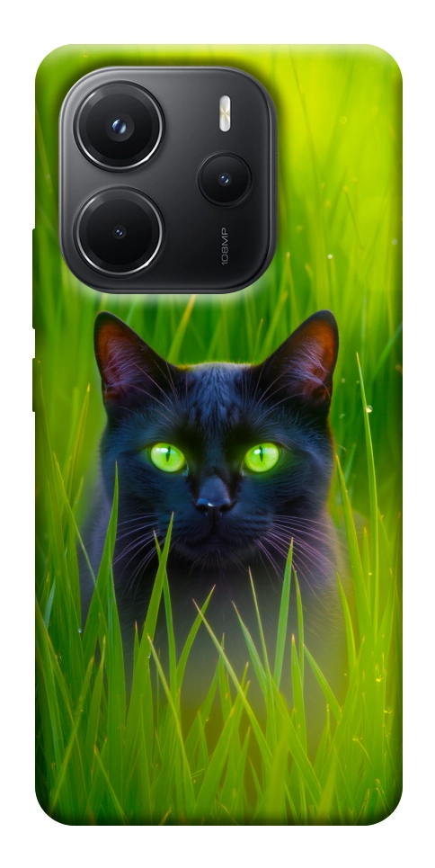 Чехол Cat in the grass для Xiaomi Redmi Note 14 4G (Europe version)