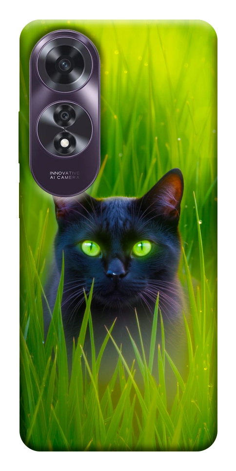 Чехол Cat in the grass для Oppo A60 4G