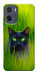 Чохол Cat in the grass для Motorola Moto E15