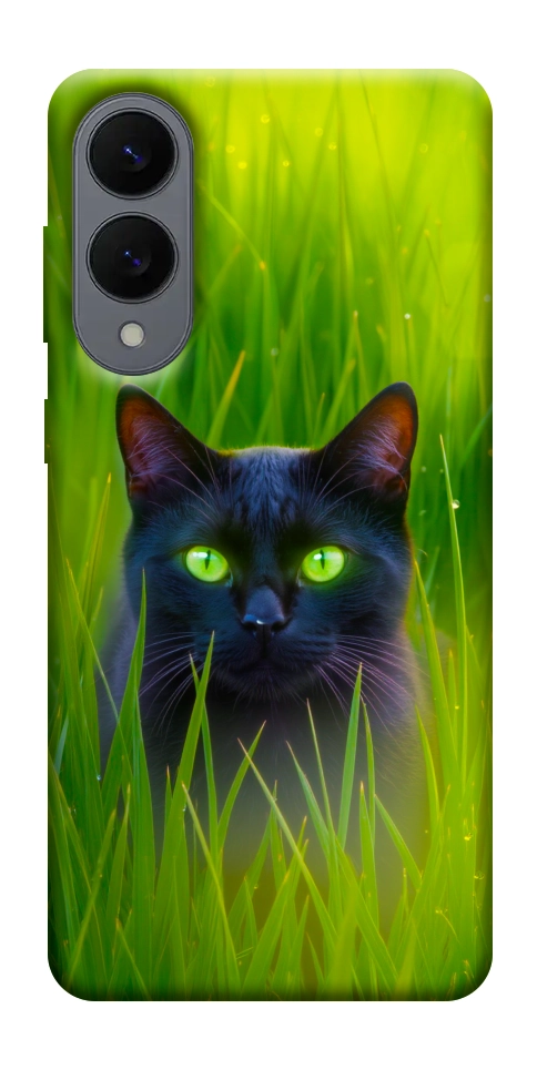 Чохол Cat in the grass для Galaxy S25 Edge