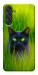 Чехол Cat in the grass для Galaxy M55