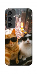 Чехол Cool cats city для Galaxy S24 FE
