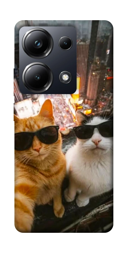 Чехол Cool cats city для Xiaomi Poco M6 Pro 4G