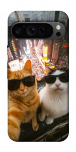 Чохол Cool cats city для Google Pixel 9 Pro