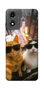 Чехол Cool cats city для Motorola Moto E14