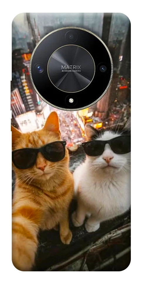Чехол Cool cats city для Huawei Magic6 Lite