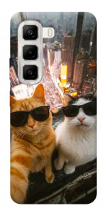 Чехол Cool cats city для Infinix Hot 50 4G