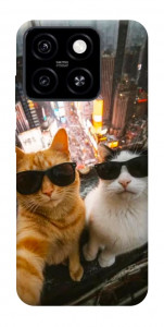 Чехол Cool cats city для ZTE Blade A55 4G