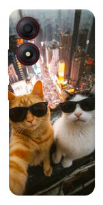 Чохол Cool cats city для ZTE Blade A34 4G