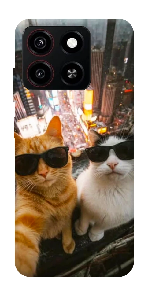 Чехол Cool cats city для ZTE Blade A35 4G