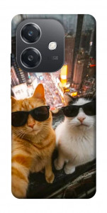 Чехол Cool cats city для Oppo А3х 4G