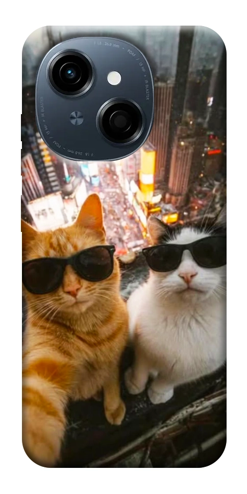 Чехол Cool cats city для TECNO Spark Go 1 (KL4)