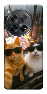 Чехол Cool cats city для OnePlus 12