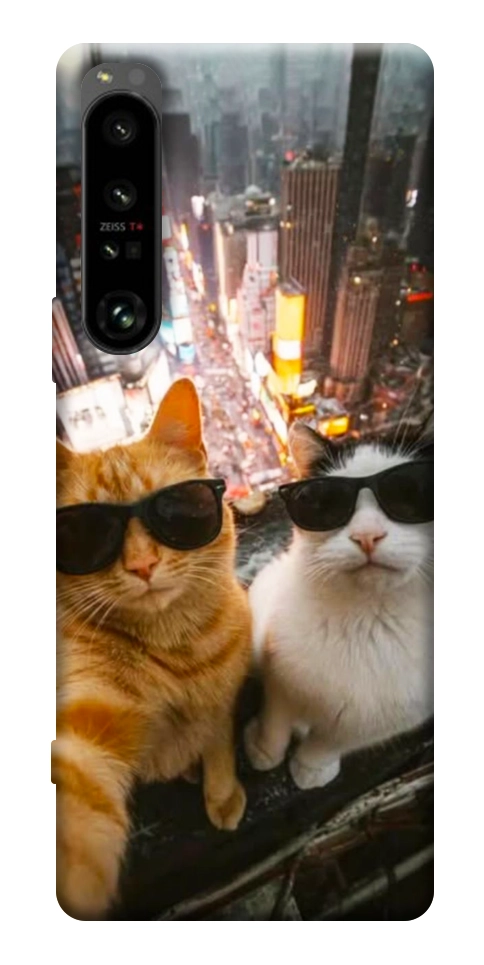 Чехол Cool cats city для Sony Xperia 1 IV