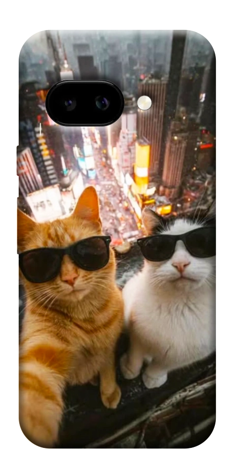 Чехол Cool cats city для Google Pixel 9a