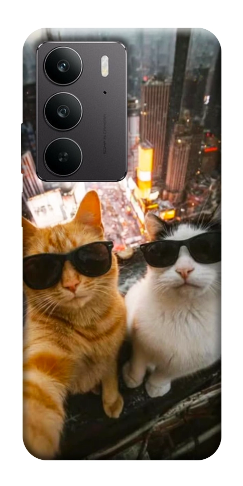 Чохол Cool cats city для Realme C75