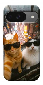 Чехол Cool cats city для Google Pixel 10 Pro