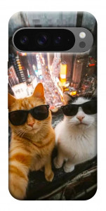 Чехол Cool cats city для Google Pixel 10 Pro XL