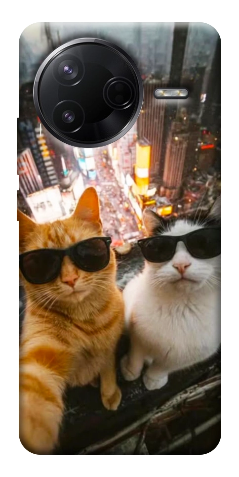 Чехол Cool cats city для Xiaomi Poco F7 Pro