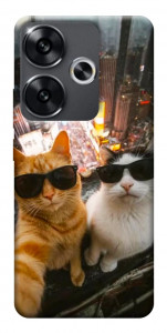 Чохол Cool cats city для Xiaomi Poco F6