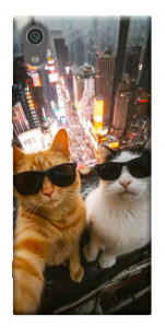 Чехол Cool cats city для Sony Xperia XA1