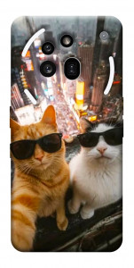 Чехол Cool cats city для Nothing Phone (3a) Pro