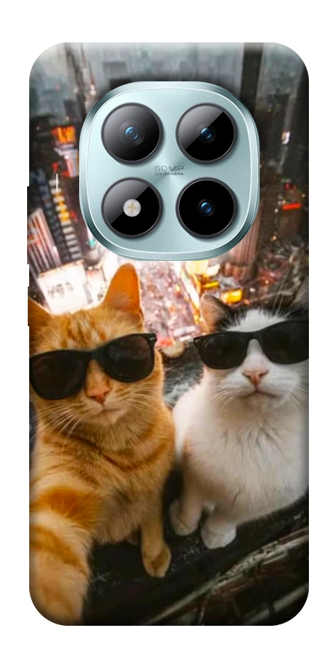 Чехол Cool cats city для Xiaomi Redmi Note 15 Pro+ 5G