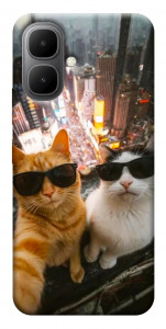 Чехол Cool cats city для Infinix Smart 10