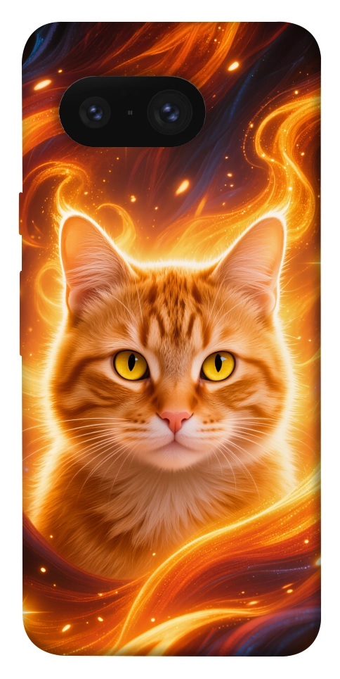 Чохол Fire cat для Google Pixel 8