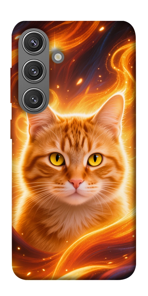 Чохол Fire cat для Galaxy S24