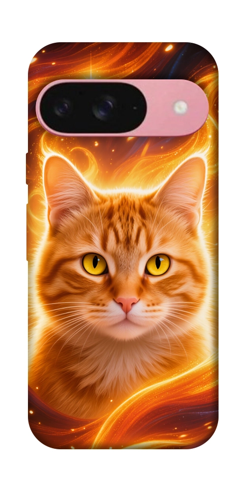 Чохол Fire cat для Google Pixel 9