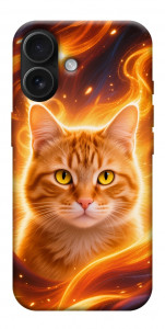 Чехол Fire cat для iPhone 17