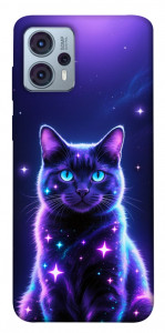 Чохол Galaxy purple cat для Motorola Moto G23