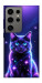 Чохол Galaxy purple cat для Galaxy S24 Ultra