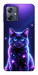 Чехол Galaxy purple cat для Motorola Moto G54