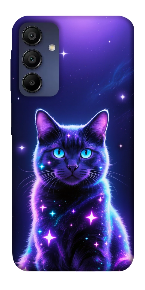 Чехол Galaxy purple cat для Galaxy A15