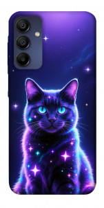 Чохол Galaxy purple cat для Samsung Galaxy A15