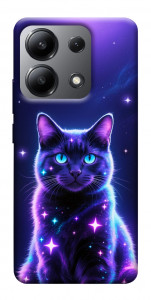 Чехол Galaxy purple cat для Xiaomi Redmi Note 13 4G