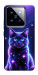 Чехол Galaxy purple cat для Xiaomi 14 Pro
