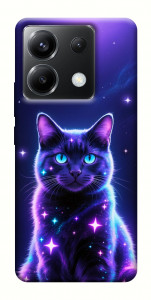 Чехол Galaxy purple cat для Xiaomi Poco X6