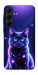 Чехол Galaxy purple cat для Galaxy A55