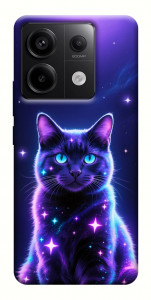 Чехол Galaxy purple cat для Xiaomi Redmi Note 13 Pro 4G