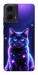 Чохол Galaxy purple cat для Motorola Moto G04