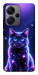 Чехол Galaxy purple cat для Xiaomi Redmi Note 13 Pro+