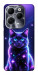 Чехол Galaxy purple cat для Infinix Hot 40 Pro