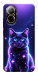 Чехол Galaxy purple cat для Realme C67 4G
