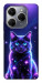 Чехол Galaxy purple cat для TECNO Spark 20 Pro