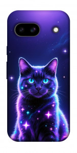 Чохол Galaxy purple cat для Google Pixel 8a